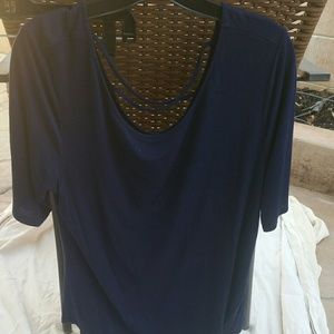 Navy blue shirt